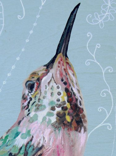 Prints available, original ***SOLD*** Carrie Goller - Maestro, oil/acrylic 20x20