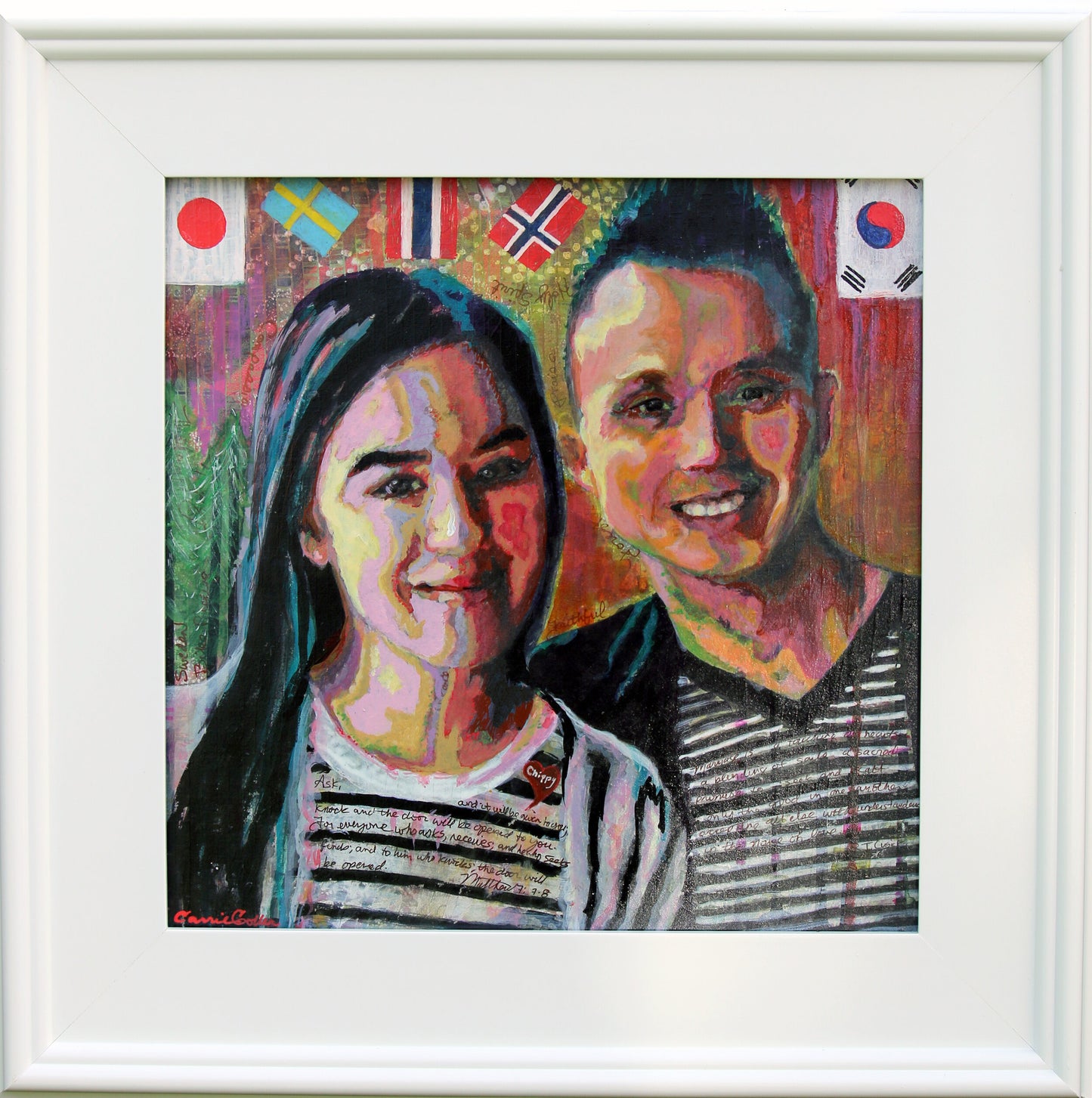 Custom: Abstracted People Portraits by Carrie Goller