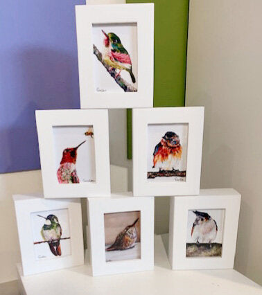 CARRIE GOLLER PRINTS - Miniature Framed Prints