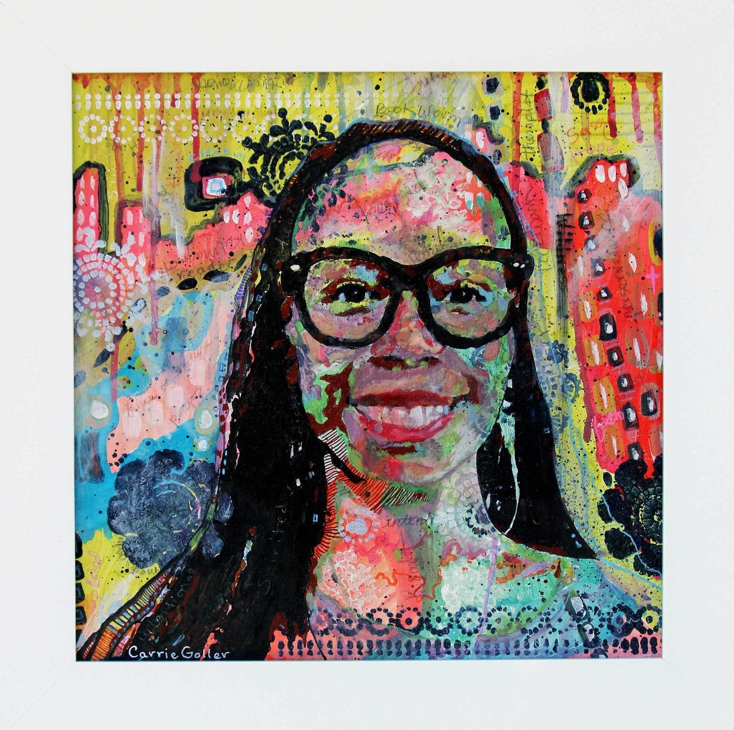 Custom: Abstracted People Portraits by Carrie Goller
