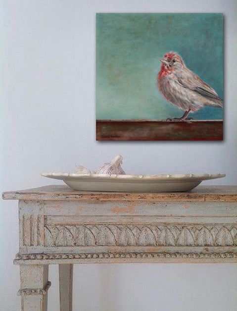 Prints available, original ***SOLD*** Carrie Goller - Nomad, Oil 12x12