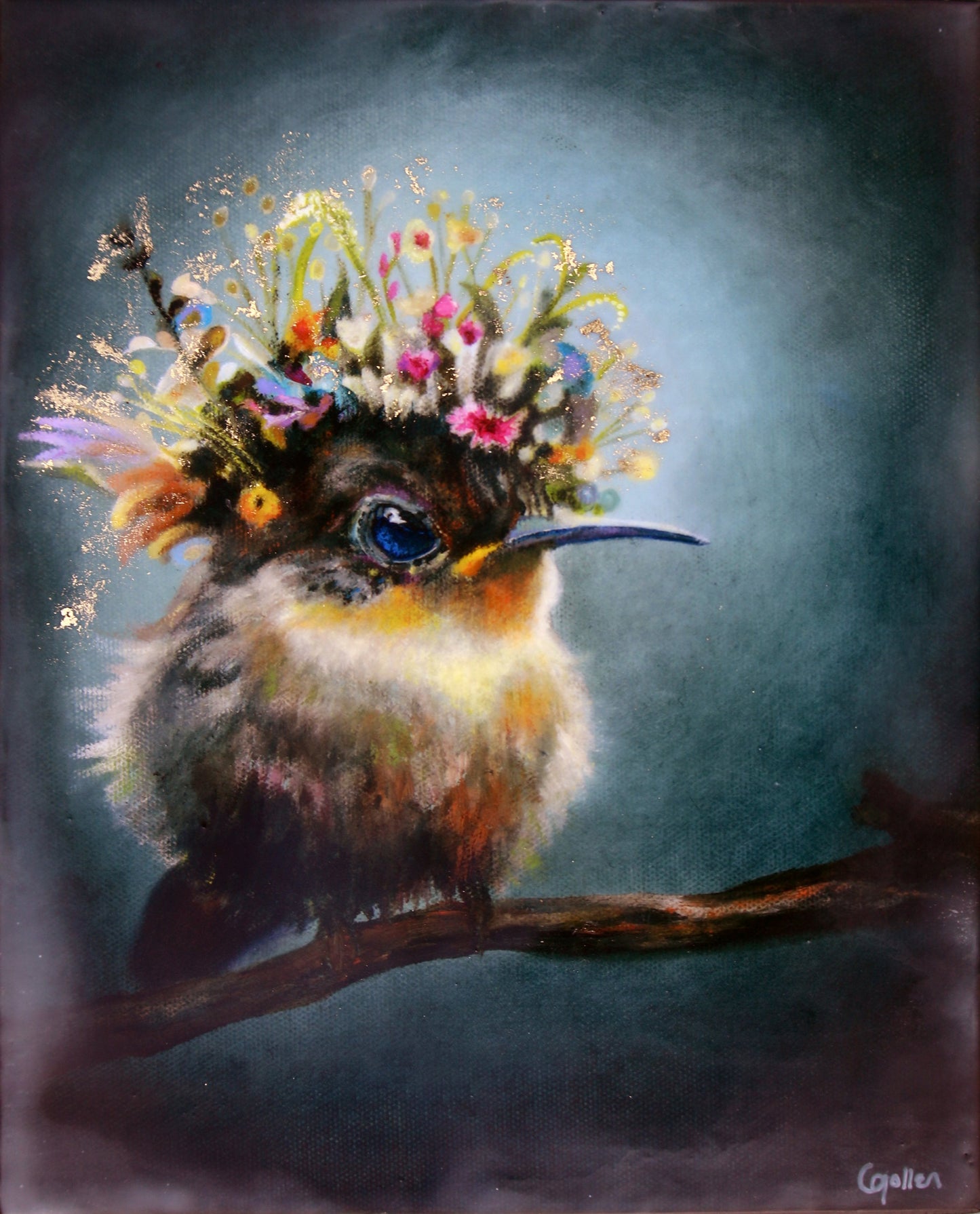 CARRIE GOLLER - Nutmeg (Floriferous Series) Print, Original size 8x10