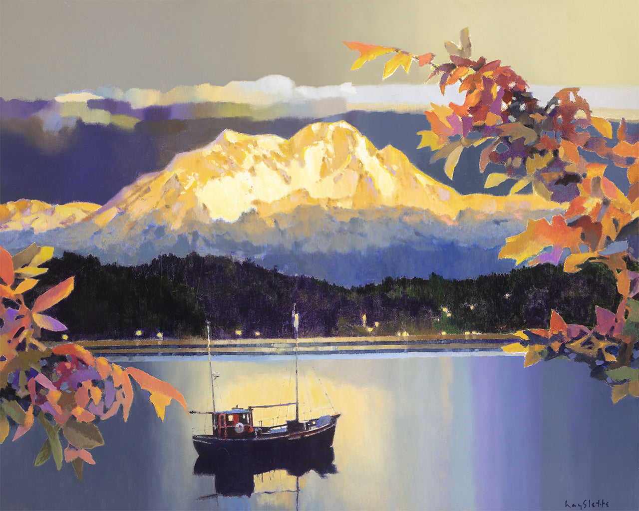 Prints available, original ***SOLD*** Old Salty No. 2, Oil 32x40 (HMOC 1689)