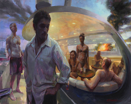 GABRIEL LIPPER - Paid Leave of Absence - Oil- 24x30