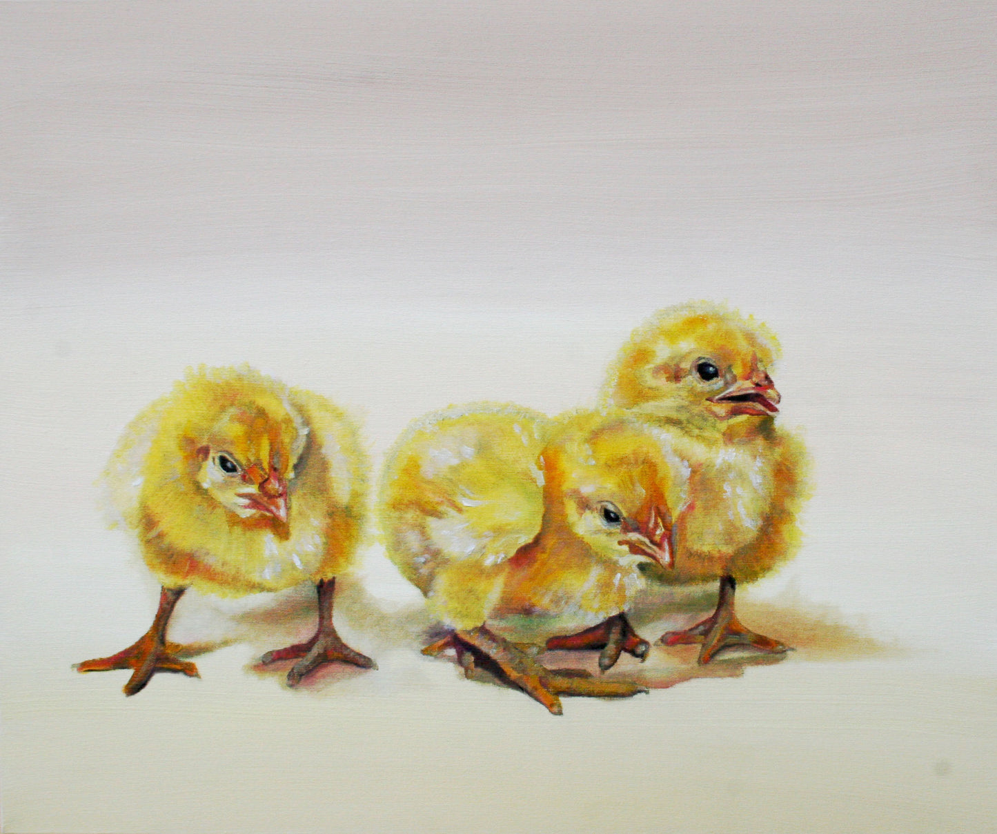 Prints available, original***SOLD*** Giblet - Oil 8x8