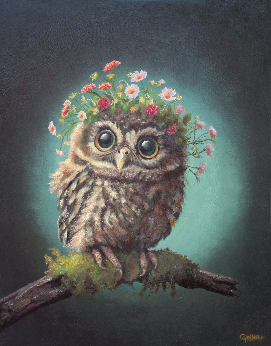 ***SOLD*** Phyllis (Floriferous Collection) Oil 14x11 ***At Jones & Terwilliger Galleries, Carmel, CA please inquire at (831) 626-9100***