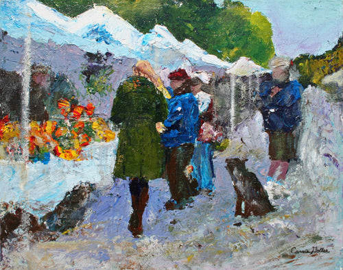 Prints available***SOLD*** Port Townsend Skiff II - Oil - 8x10