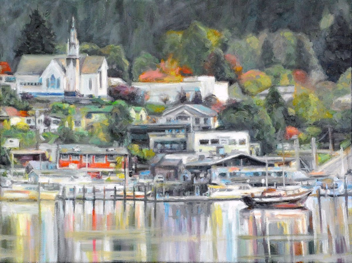 ***SOLD*** Jody Yashenko - Poulsbo, oil 12x16