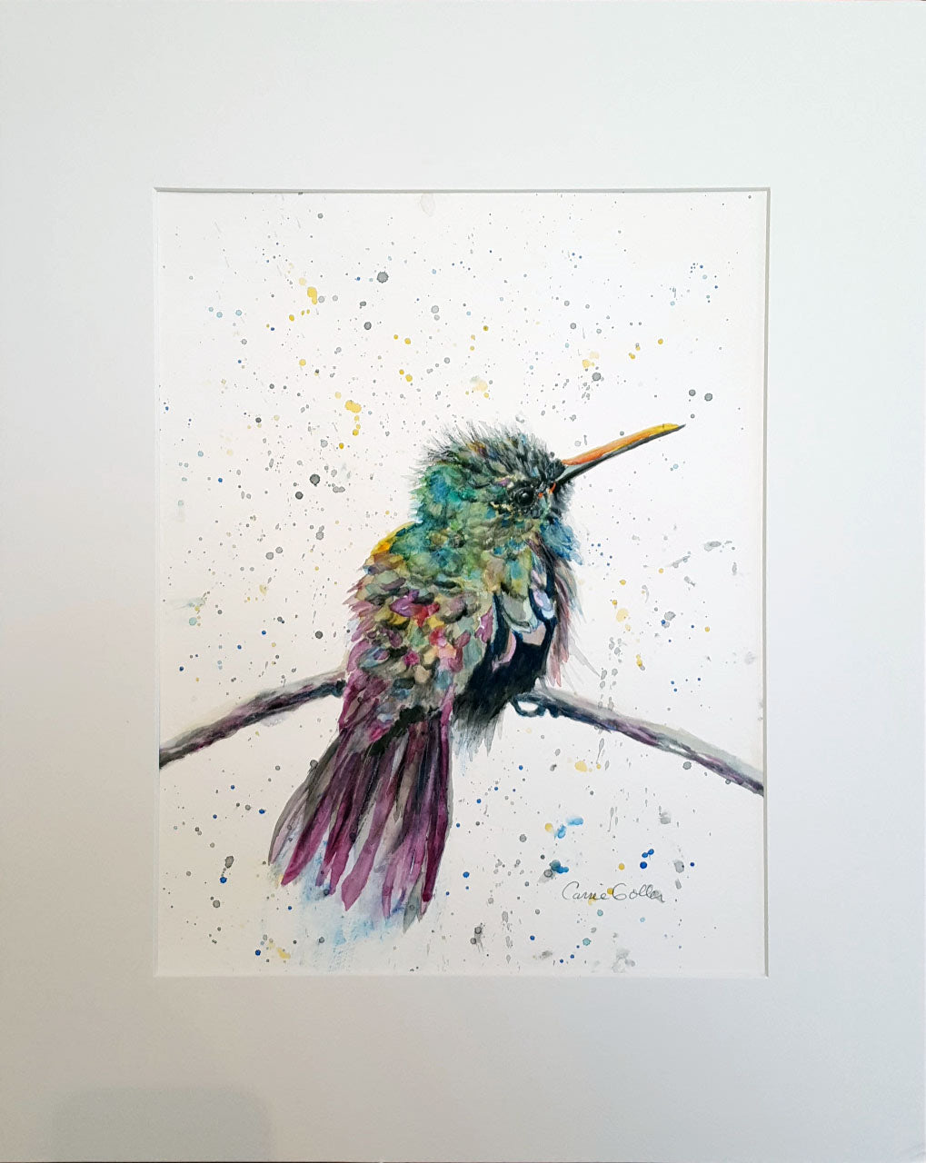 Prints available, original ***SOLD*** Judging Ewe III - original 9x12 watercolor