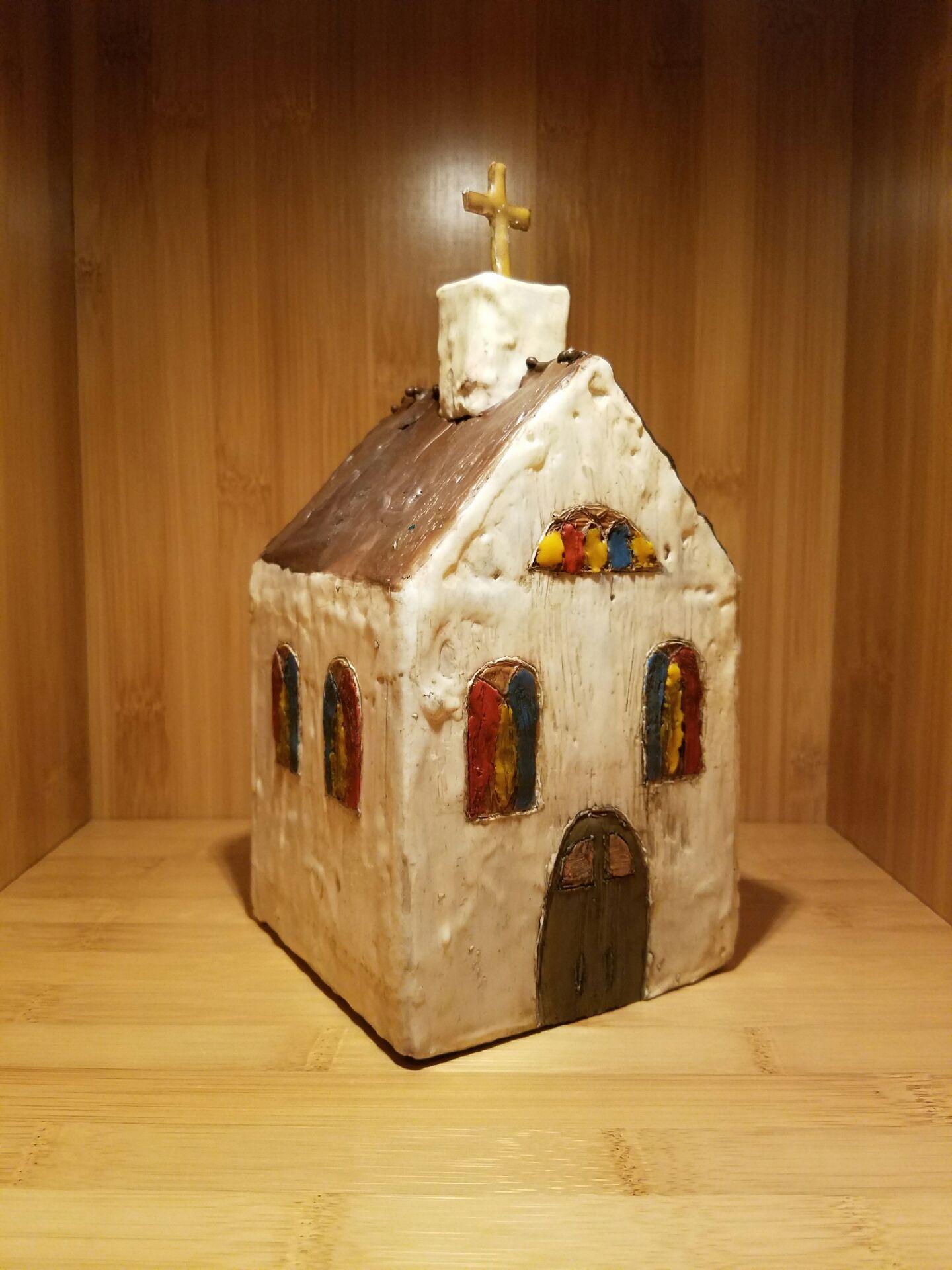 Prints available, original ***SOLD*** Wardrobe I from Wardrobe Collection encaustic & ink 3.5x4.5