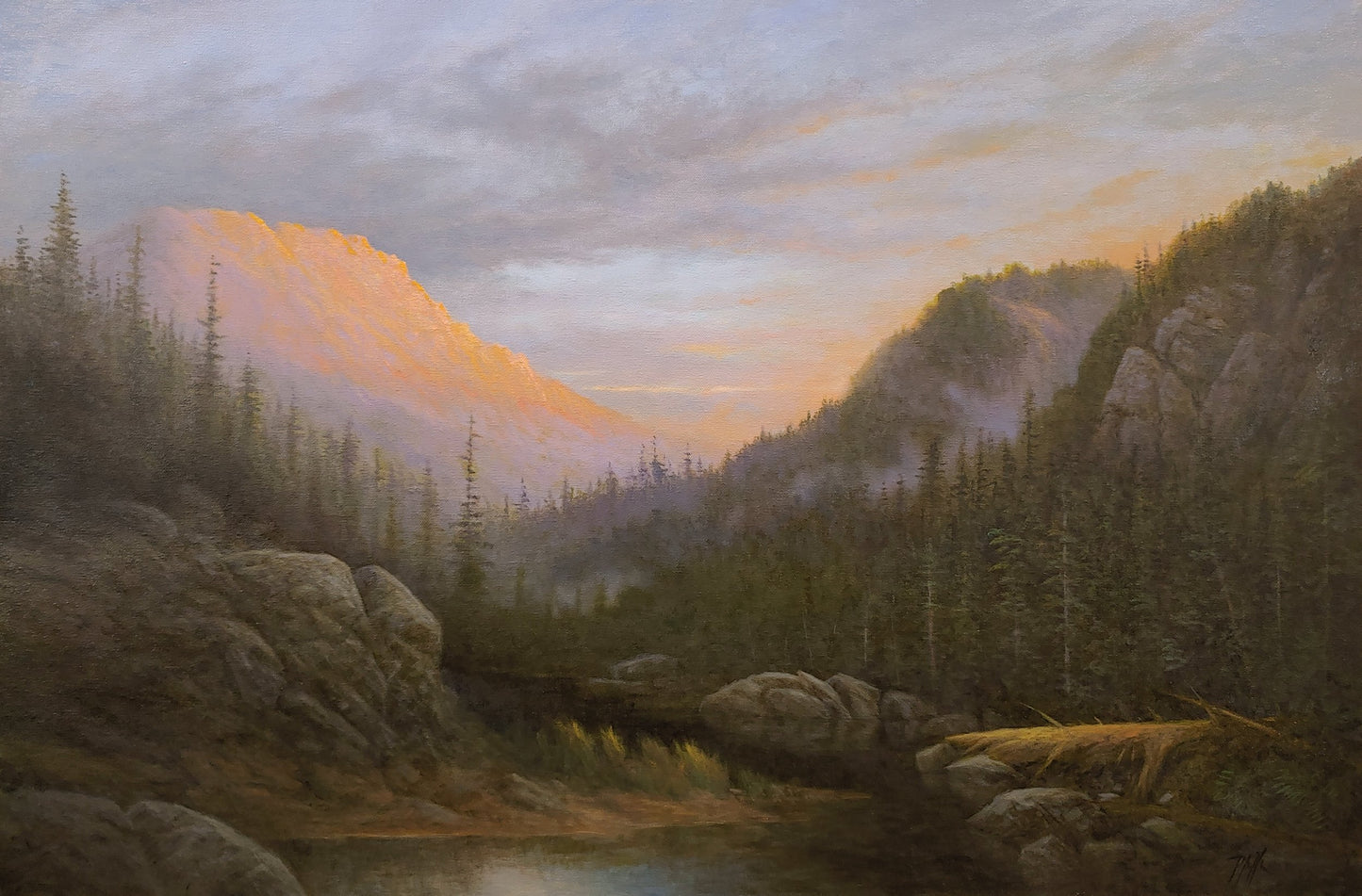 TIM PFEIFFER - Reverence, oil 24x36