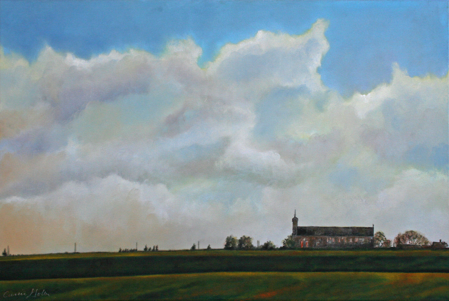 Carrie Goller - Sanctuary, Oil 24x36