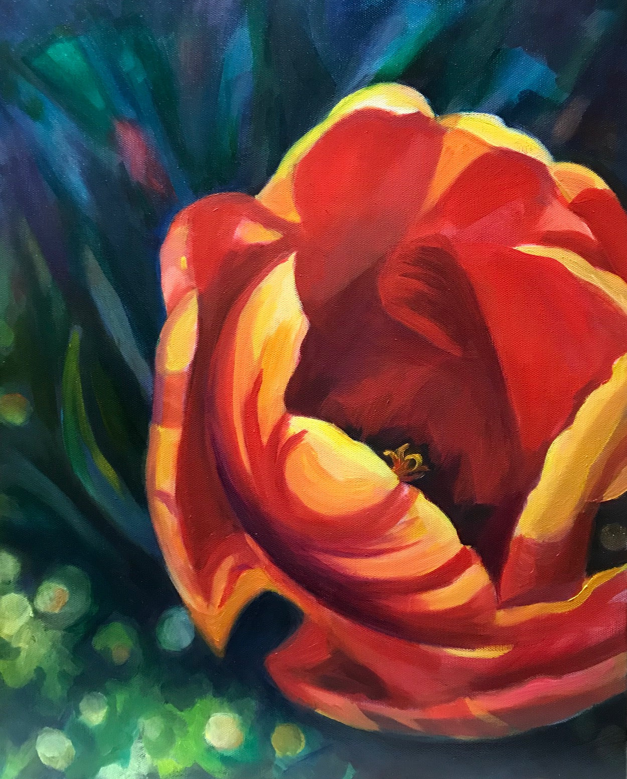 SOPHIE FRIEDA - Scented Dream - Oil on Gallery Wrapped Canvas 20x24