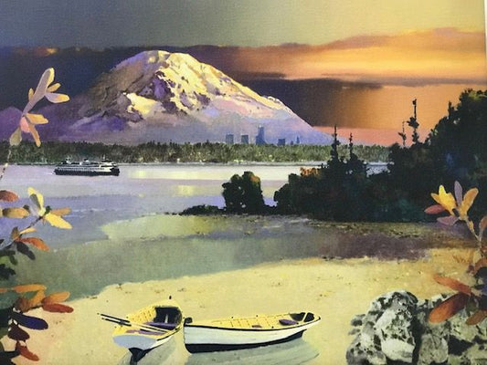 MAX HAYSLETTE Giclee Print - Song of The Northwest, Gallery Wrapped Canvas, 18x24, HMAC 1715