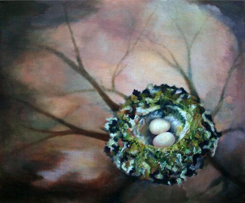 Prints available, original ***SOLD*** Carrie Goller - Spring, oil 20x24