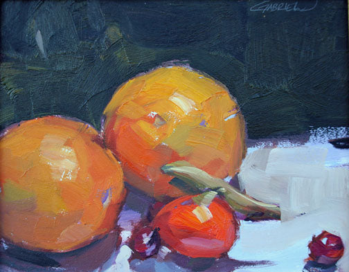 Gabriel Lipper - Still Life, oil 8x10 (framed)