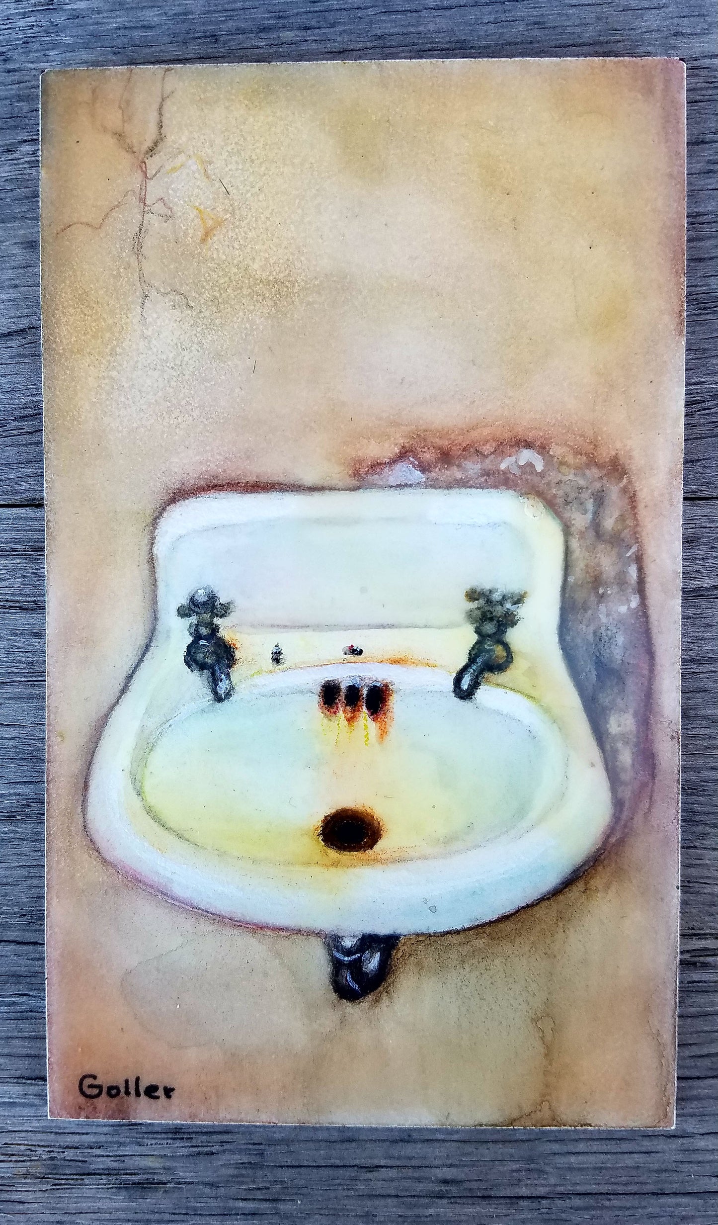 Prints available, original ***SOLD*** Valentine II - Oil - 16x12