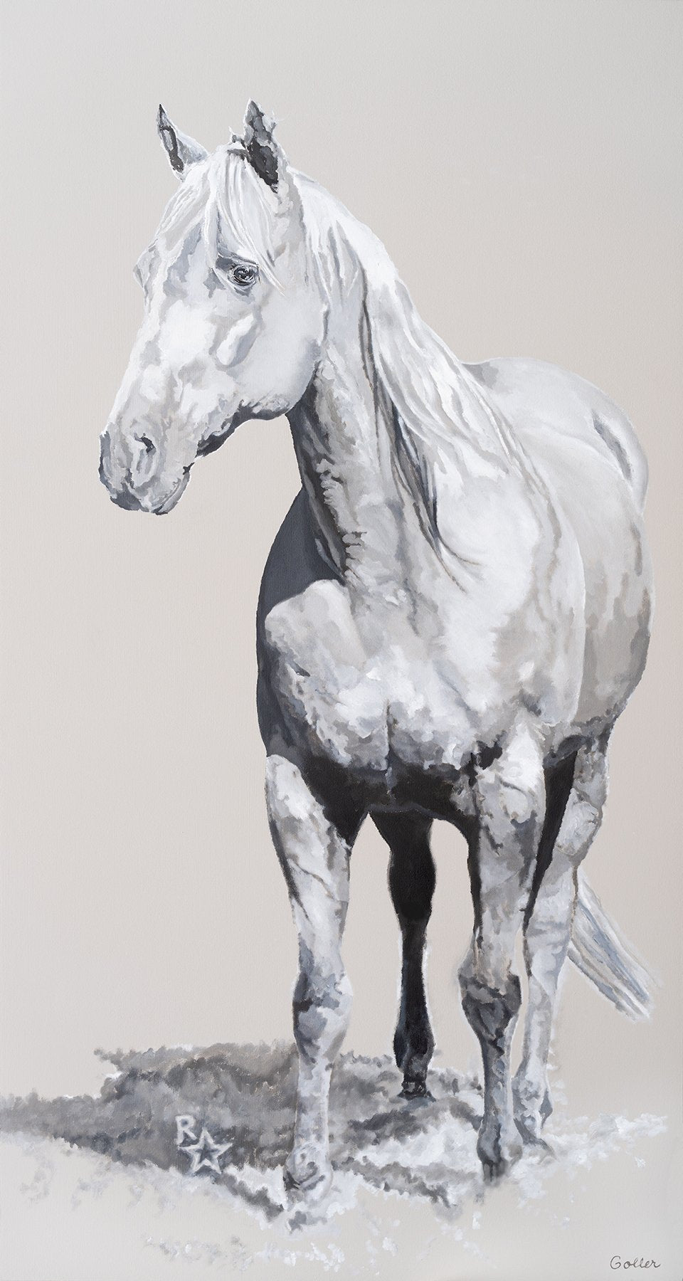 ***SOLD*** Carrie Goller - Sundance, Oil on Canvas on Panel 90x48