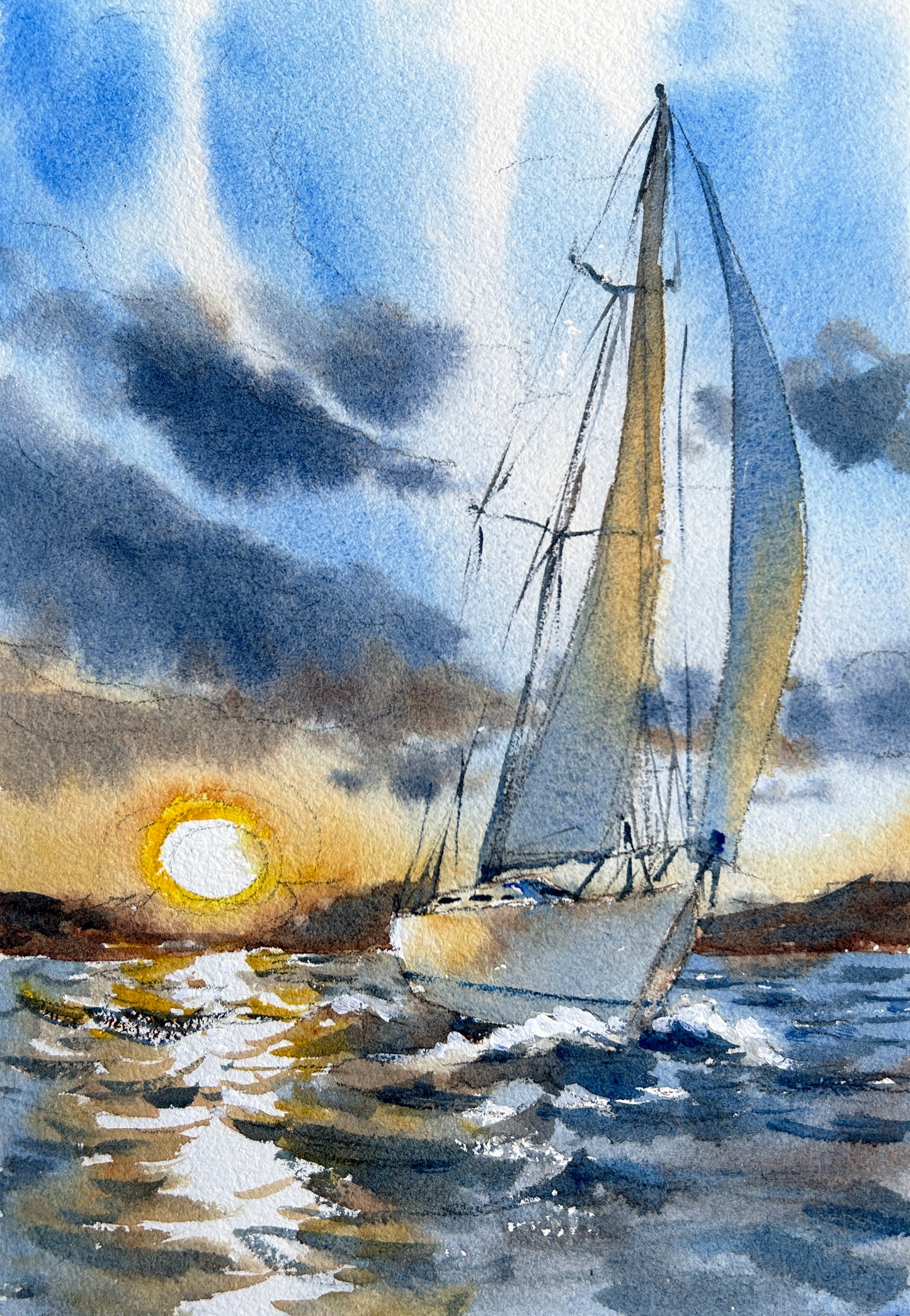 Custom: Home and Boat Portraits by Ina Xi