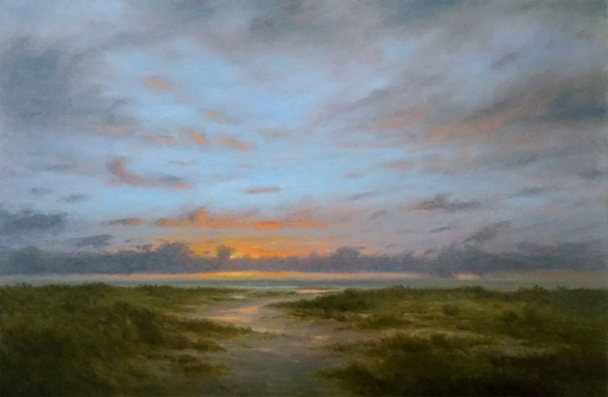 ***SOLD*** TIM PFEIFFER - Tranquility, oil on gallery wrapped canvas, (framed) 24x36