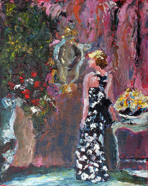 Prints available, original***SOLD*** BFF's - Oil Painting - 8x10