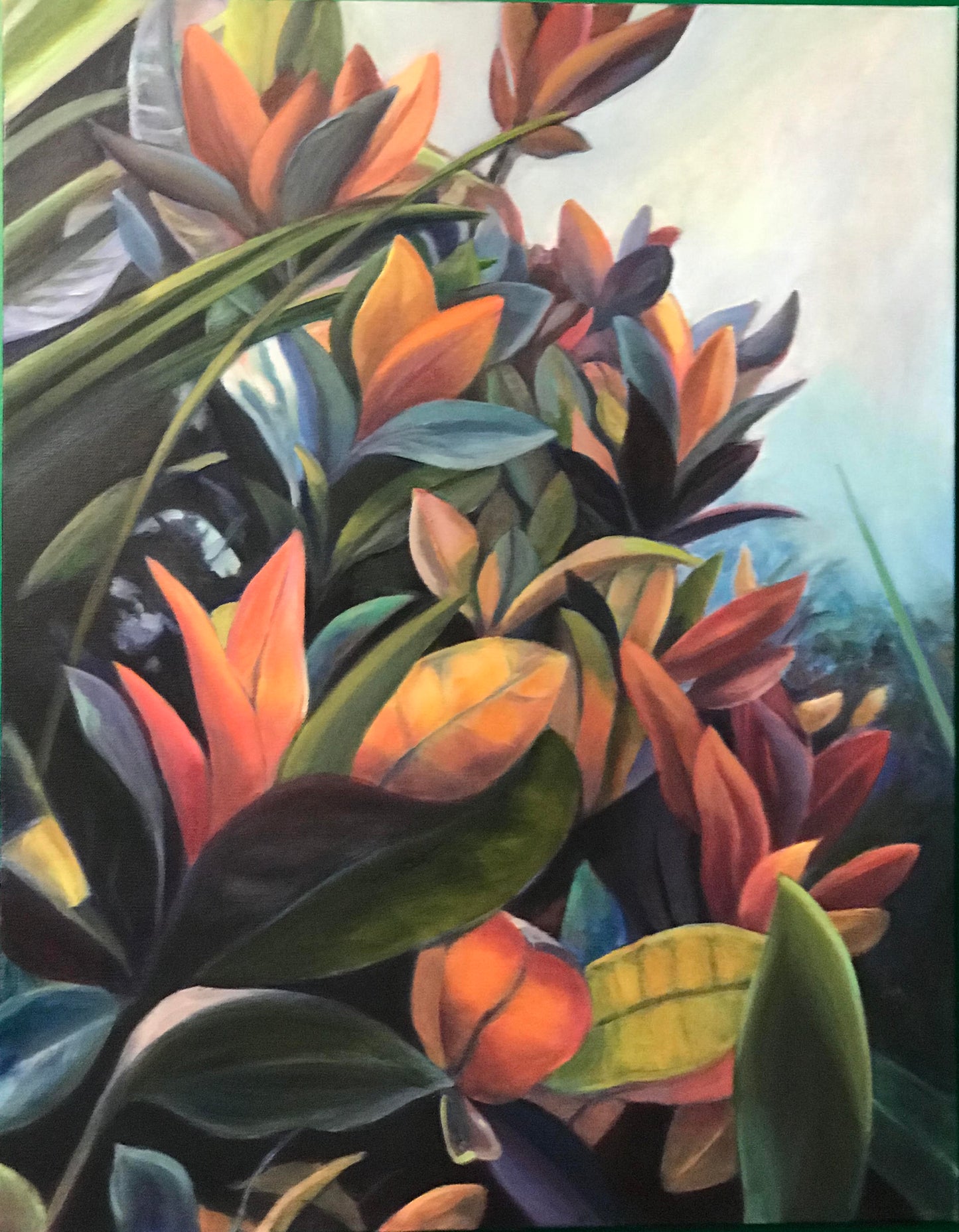 SOPHIE FRIEDA - Tropical Hues, oil 22x28