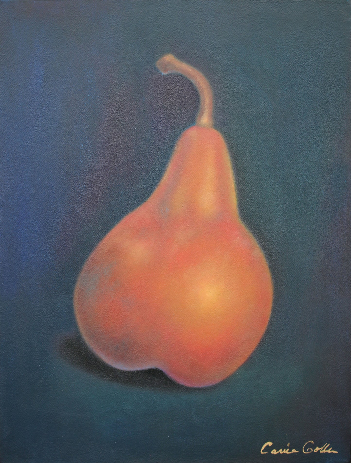 Prints available, original ***SOLD*** Verde II - Oil - 16x12