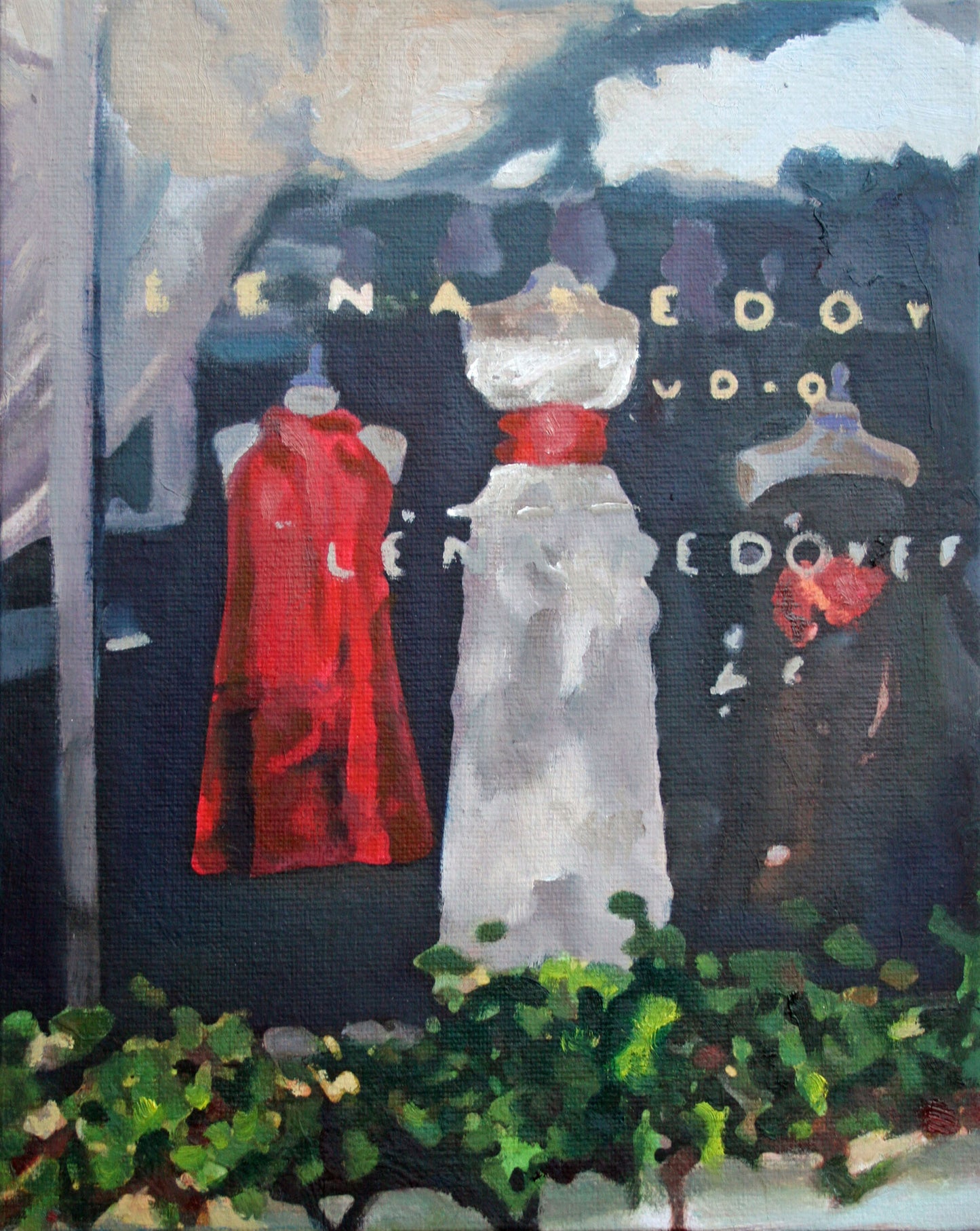 CARRIE GOLLER PRINTS - IMPRESSIONIST - Valentines original oil, 8x10