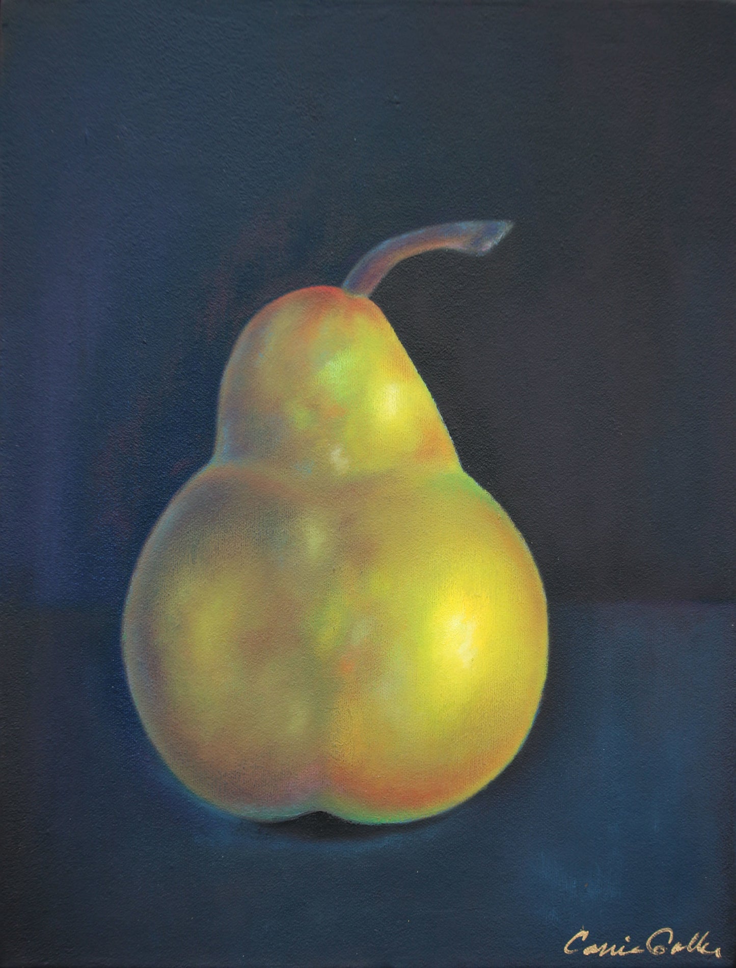 Prints available, original***SOLD***Floras - Encaustic & Mixed Media 10x10