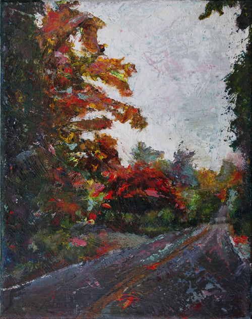 Prints available***SOLD***Elena - Mixed Media - 8x10