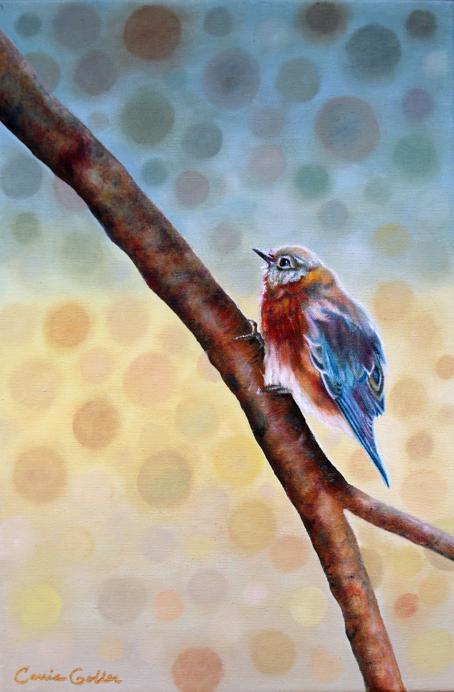 Prints available, original ***SOLD*** Whisper - Oil 18x12