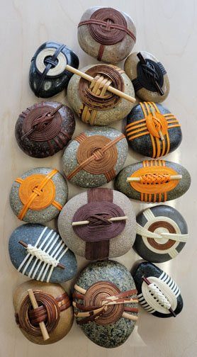 Diane Frame - ZEN STONES, available in the gallery only, from $79
