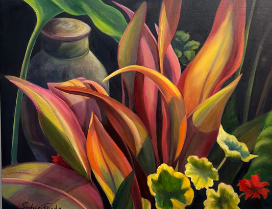 SOPHIE FREIDA - ZEN GARDEN  - Oil 24x30