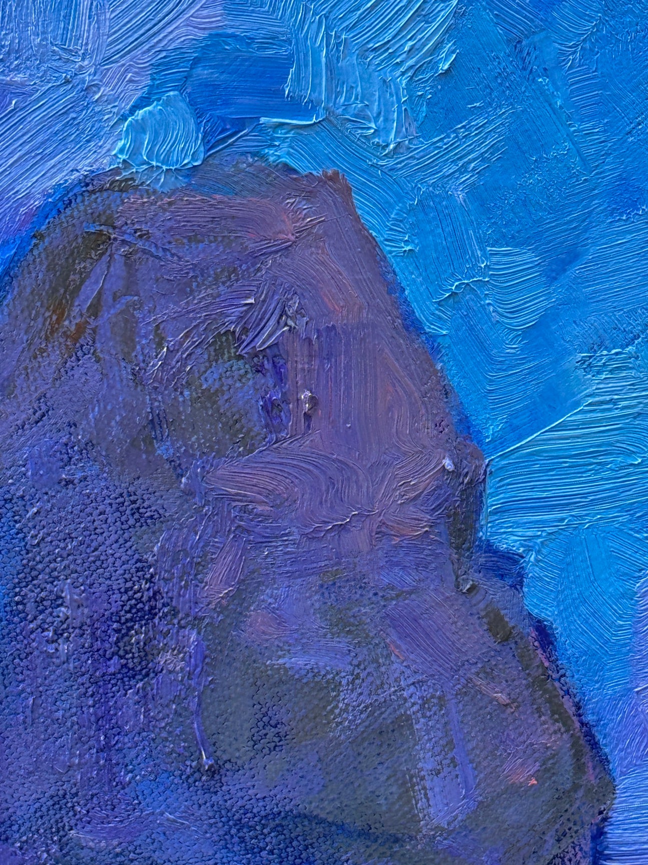BRIAN MAHIEU - Waiting for Moonrise—Shi Shi Beach, Oil on gallery wrapped canvas, 24" X 30"