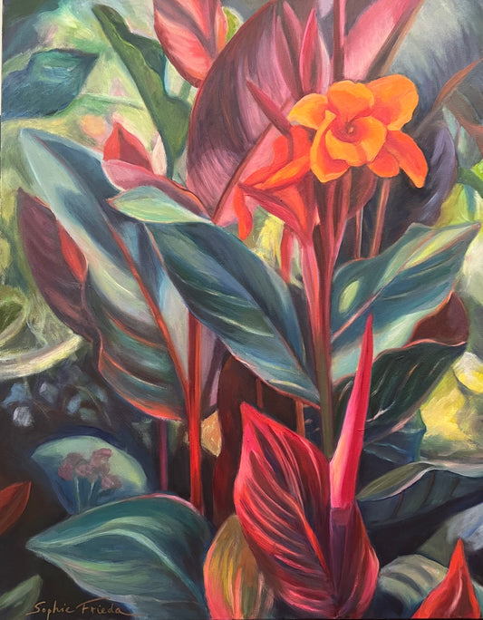 SOPHIE FRIEDA - Mystique III, Oil on canvas 24x30