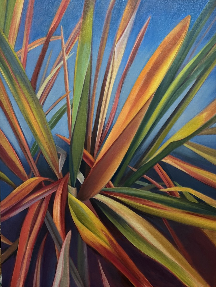 SOPHIE FRIEDA - Pizzaz, oil on canvas 40x30