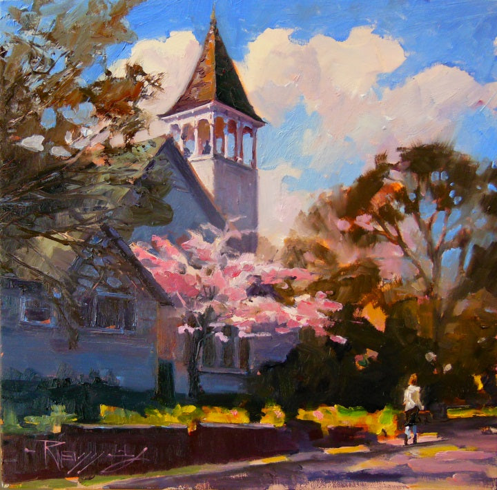 ***SOLD***ROBIN WEISS Spring Blessing - Oil - 10 x 10