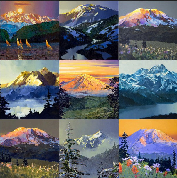 Max Hayslette Mountain Prints