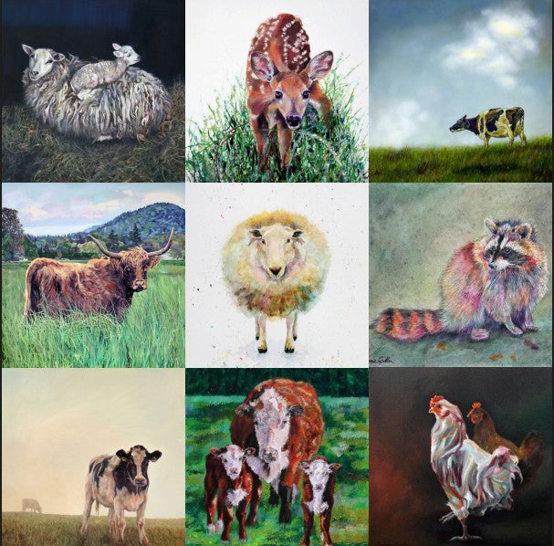 Carrie Goller Creature Prints