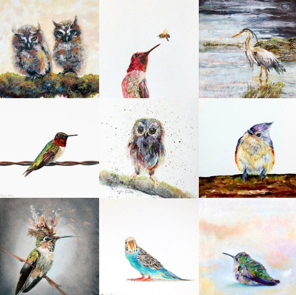 Carrie Goller Bird Prints
