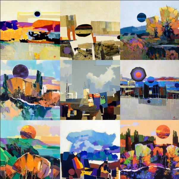 Max Hayslette Abstract Prints