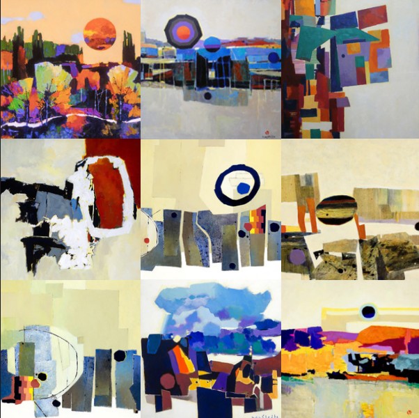 Max Hayslette Mid Century Prints