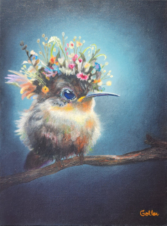 ***SOLD*** CARRIE GOLLER -Nutmeg (Floriferous Collection) Oil 12x9 (framed) ***At Jones & Terwilliger Galleries, Carmel, CA please inquire at (831) 626-9100***
