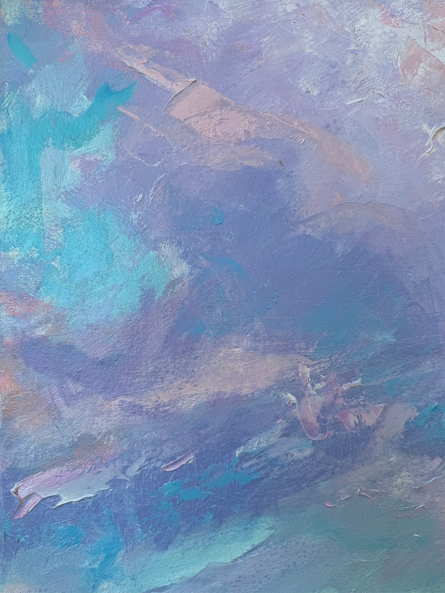 BRIAN MAHIEU - Abalone Skies - Daybreak at Shi Shi Beach, Oil on Canvas, 30x48 *Not currently in gallery, request to view*