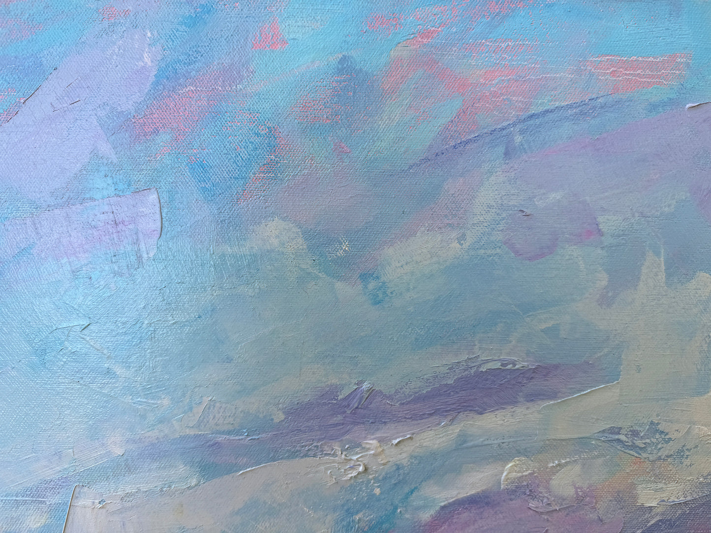 BRIAN MAHIEU - Abalone Skies - Daybreak at Shi Shi Beach, Oil on Canvas, 30x48 *Not currently in gallery, request to view*