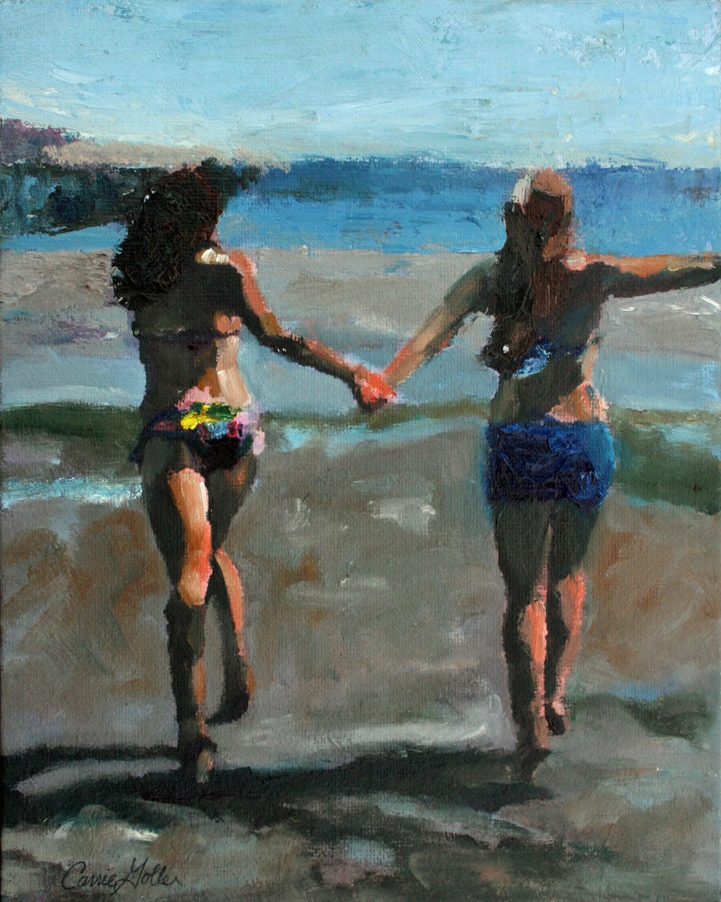 CARRIE GOLLER PRINTS - IMPRESSIONIST - BFFs