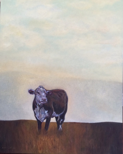 Prints available, original ***SOLD*** Bluebell - Oil 30x24 - (previously part of Bainbridge Island Museum of Art solo summer exhibit 2018)