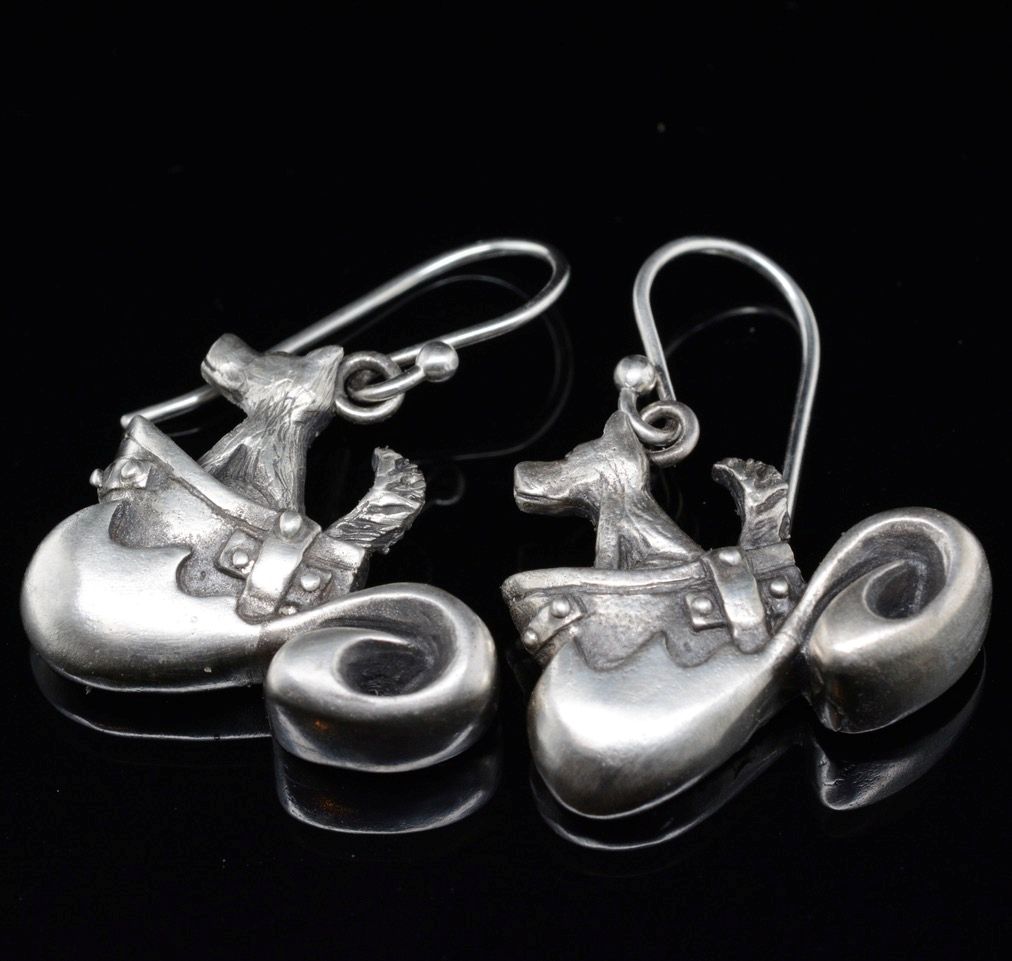 Jody Lyle -Boating Best Friends, Sterling Silver Earrings