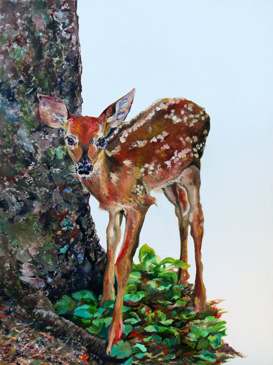 Prints available, original ***SOLD*** Carrie Goller, Clover - Oil 16x12  (previously part of Bainbridge Island Museum of Art solo summer exhibit) Available through Abend Gallery, Denver