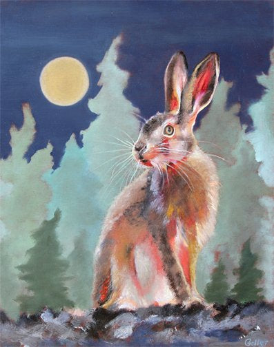 Prints available, original ***SOLD*** Carrie Goller - Diego, oil 14x11
